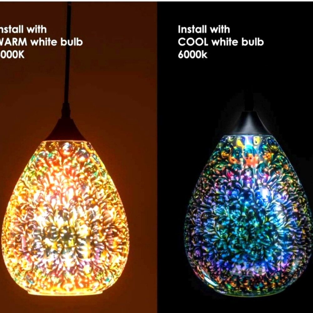 Pendant Light 3D Fantastic Color